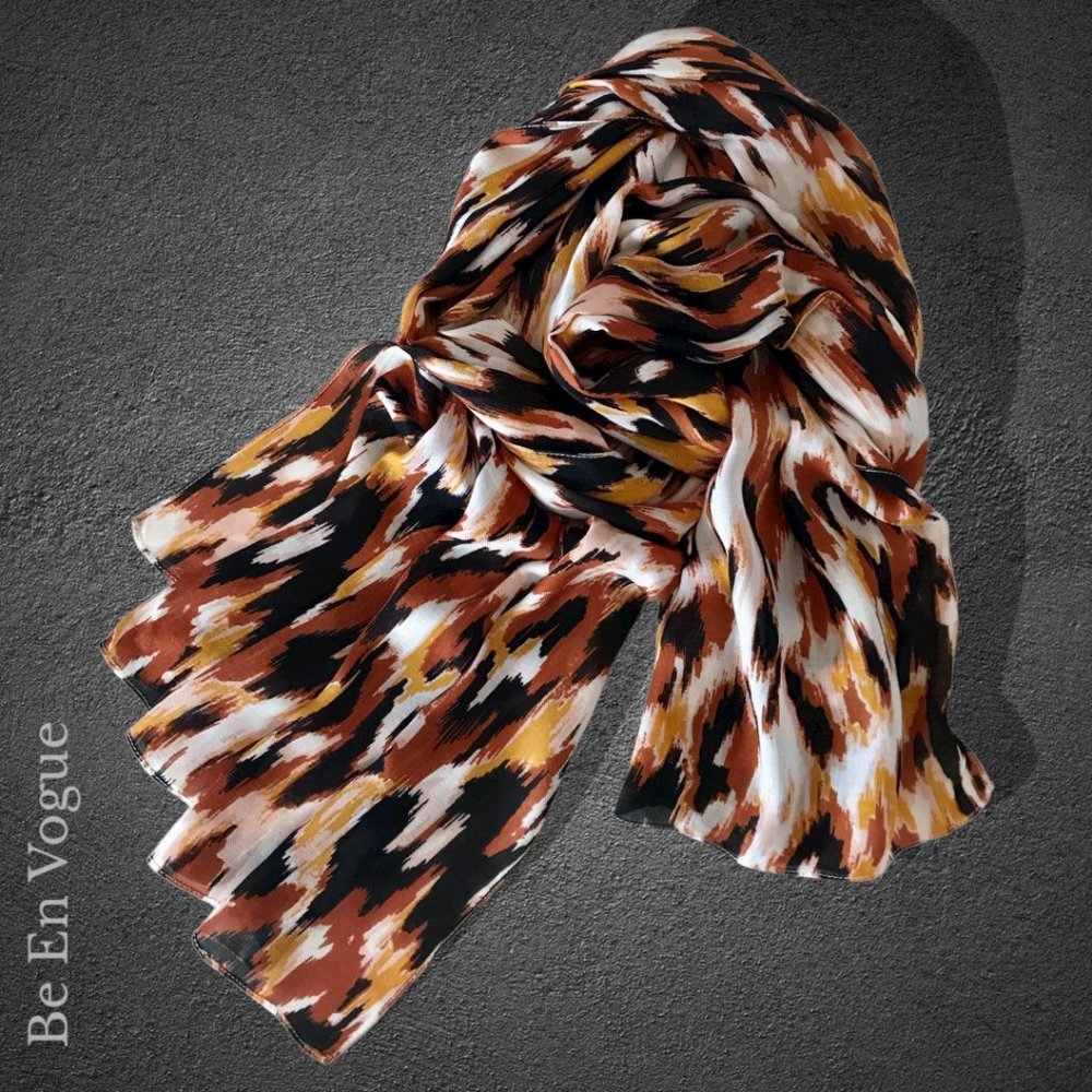 Ann Taylor Animal Print Scarf (New With Tags)